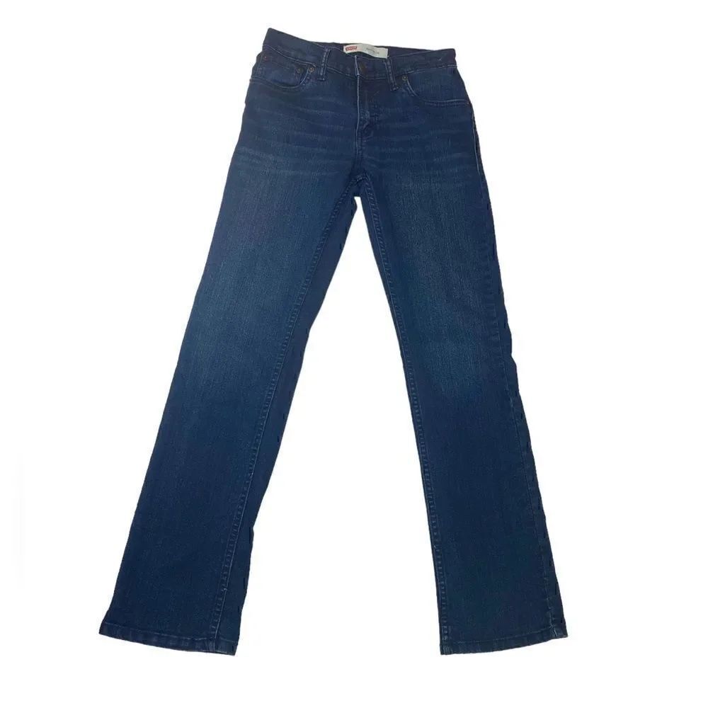 Levi’s 511 Dark Wash Slim Straight Leg Denim Women’s Jeans Size 14